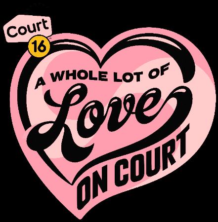 On Court Love GIF by Court 16 - Tennis & Pickleball