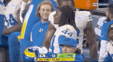 High Five Los Angeles Rams GIF by NFL