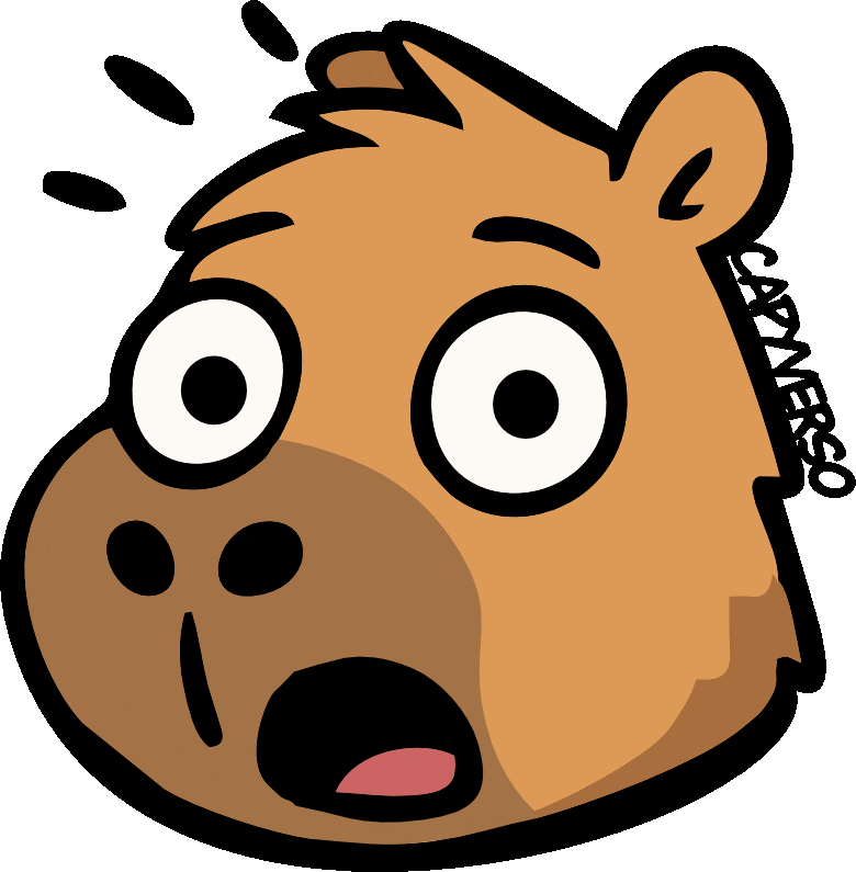 Curitiba Capybara Sticker by Capyverso