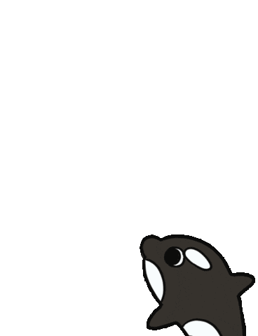 Orca 游泳 Sticker