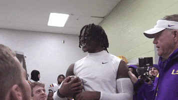 College Football Smile GIF by LSU Tigers