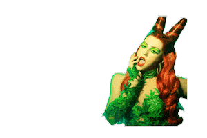Poison Ivy Green Queen Sticker by Laganja Estranja