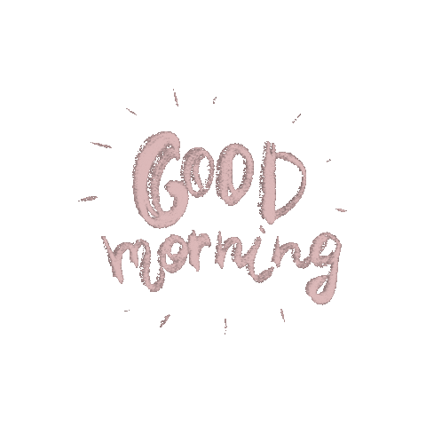 Good Morning Sticker