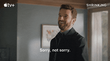 Apologize Sorry Not Sorry GIF by Apple TV+