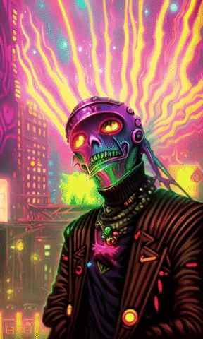 Skull Trip GIF by systaime