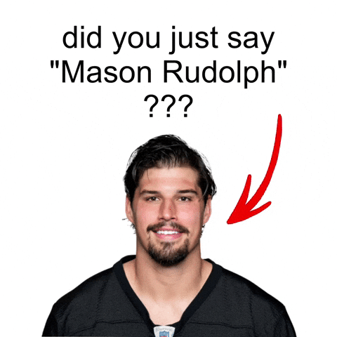 Mason Rudolph Steelers GIF