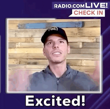Excited Granger Smith GIF by Audacy