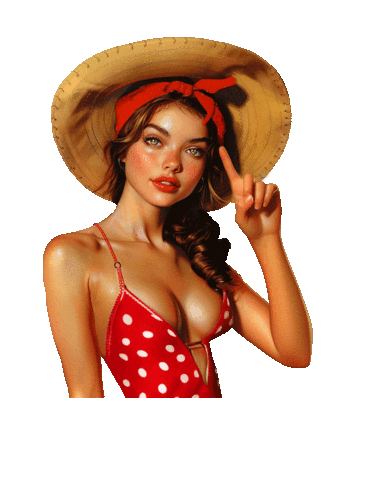 PIN-UP Sticker