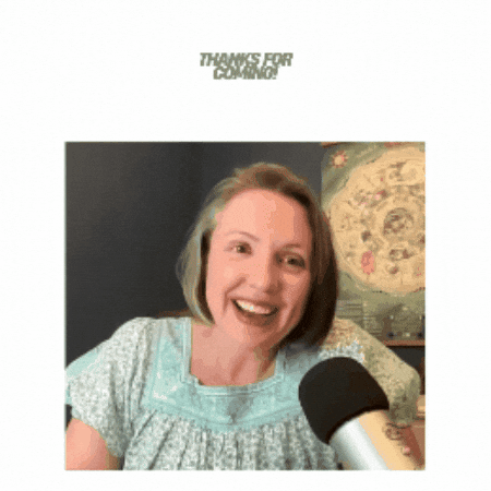 Thank You For Coming GIF by Theresa Lear Levine