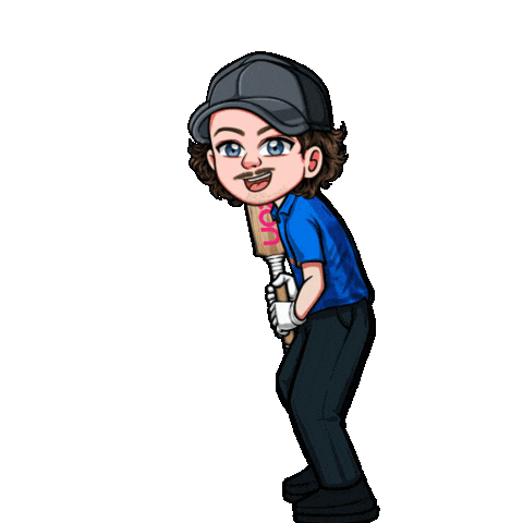 India Cricket Sticker by Luke Westen