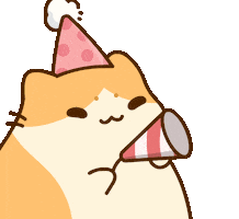 Congrats Celebrate Sticker by Bichi Mao