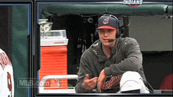 cleveland indians mlb sports GIF by MLB