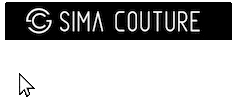 Sticker by Sima Couture
