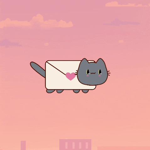 Cat Running GIF