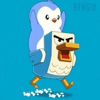 Happy On My Way GIF by Pudgy Penguins