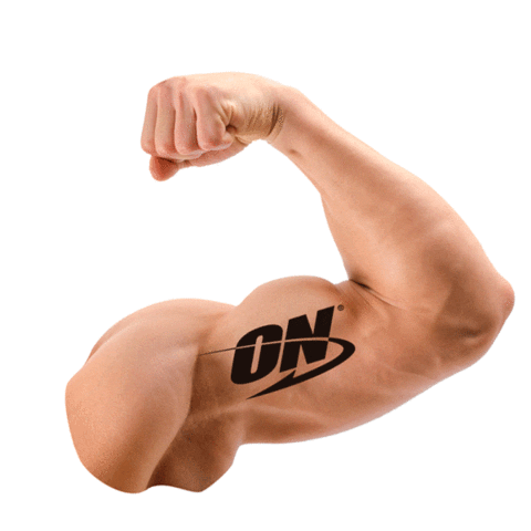 Gym Muscle Sticker by Optimum Nutrition Brasil