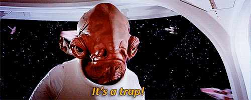 It'S A Trap 30 Day Star Wars Challenge GIF - Find & Share on GIPHY