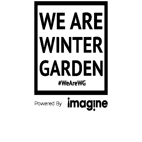 Imagine Sticker by We Are Winter Garden