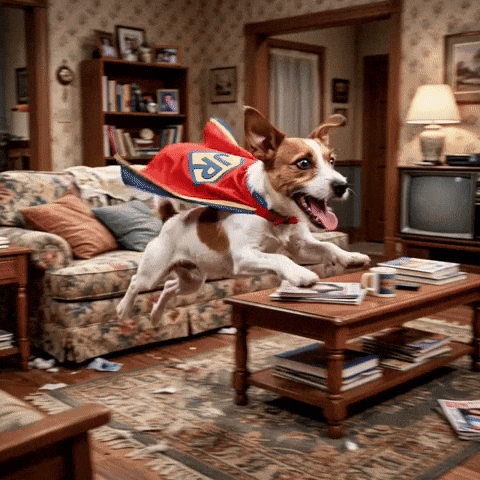 Jack Russell Energy GIF by Woofzara