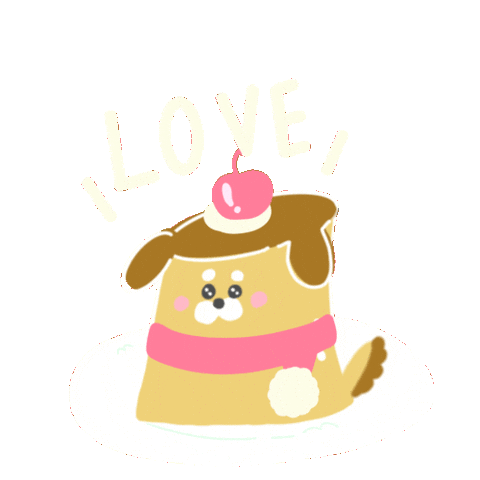 Pudding ぷりん Sticker