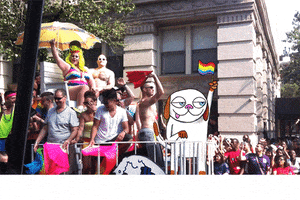 drag queen dog GIF by rjblomberg