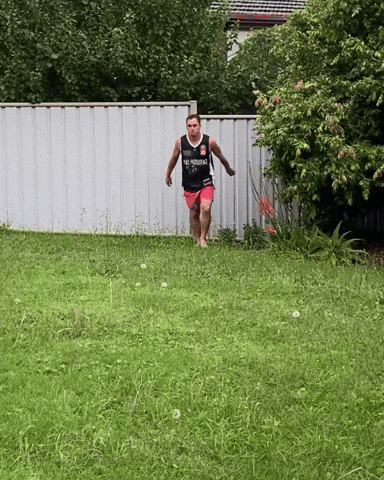 Front Flip Fail GIF
