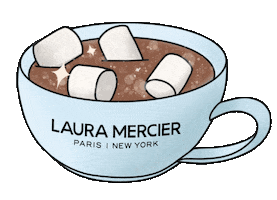 Hot Chocolate Mercier Moments Sticker by Laura Mercier