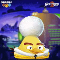 Surprised Chuck GIF by Angry Birds