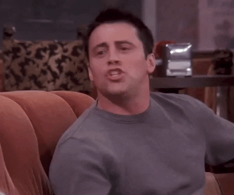 Episode 9 Joey GIF by Friends - Find & Share on GIPHY