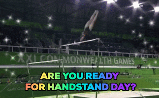 gymnastics wow GIF by Handstand Day