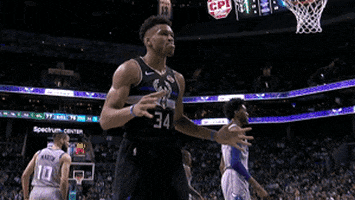 Milwaukee Bucks Basketball GIF by NBA
