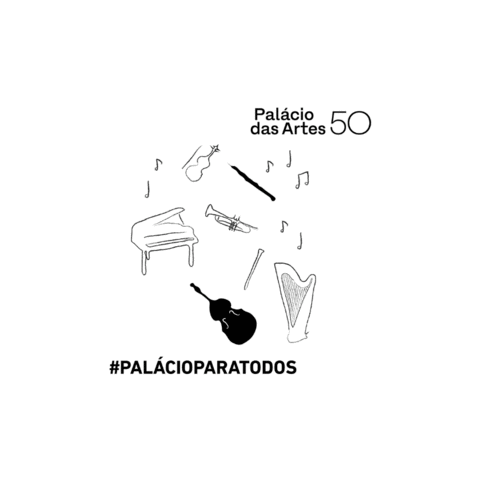 Palacio50 Sticker by Fundação Clóvis Salgado - Palácio das Artes