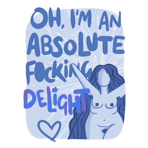 Delight Sticker