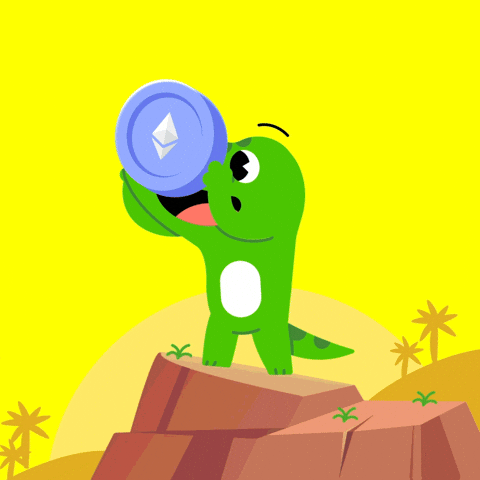 To The Moon Eth GIF by CoinGecko