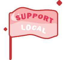 Supportlocal Sticker by Naiise