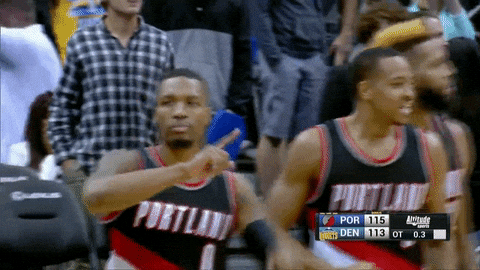 Trail Blazers Nba GIF by ESPN