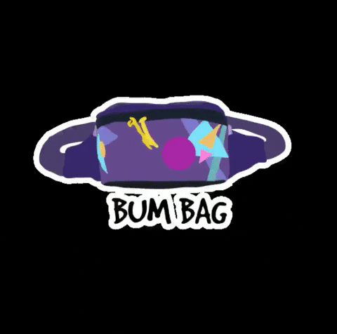Bag Running GIF by unpavedpodcast