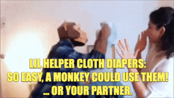 Lil Helper Cloth Diaper GIF by Lil Helper Cloth Diapers