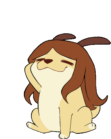 Happy Dog Sticker by dantlow