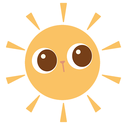 Sun Sticker