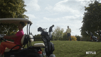 Golfing Golf Course GIF by NETFLIX
