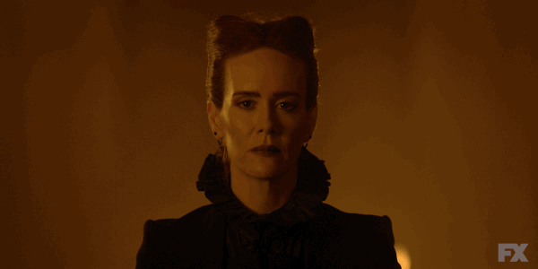 Sarah Paulson Yes GIF by AHS - Find & Share on GIPHY