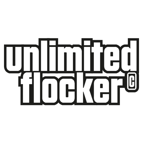 Unlimited Flocker Sticker