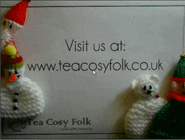 TeaCosyFolk christmas santa knitting teacosyfolk GIF
