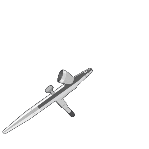 Makeup Airbrushing Sticker by RockCandyBeauty