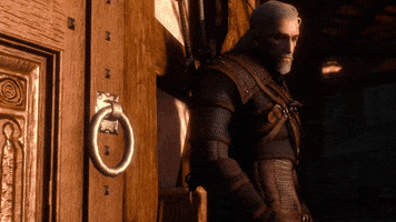 witcher 3 crossed arms GIF by The Witcher