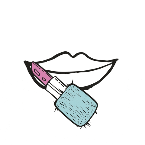Makeup Lipstick GIF by HogiesOnline