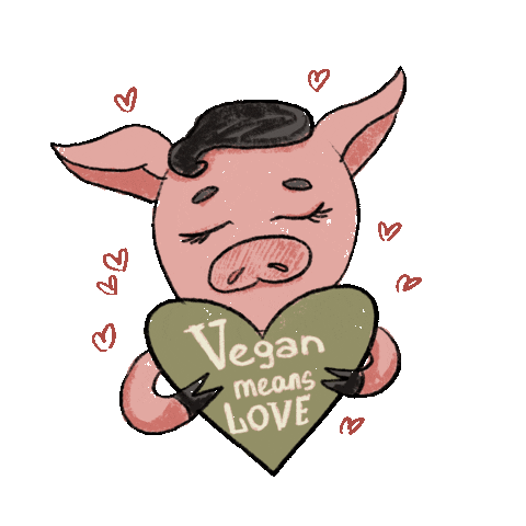 Vegan Love Sticker