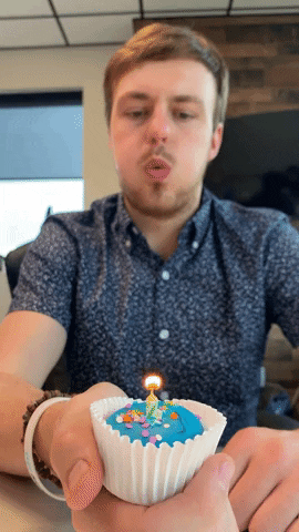 bitbranding birthday blowing edible GIF
