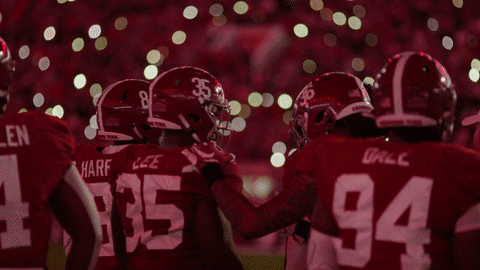 Alabama Football Roll Tide GIF by The University of Alabama - Find ...